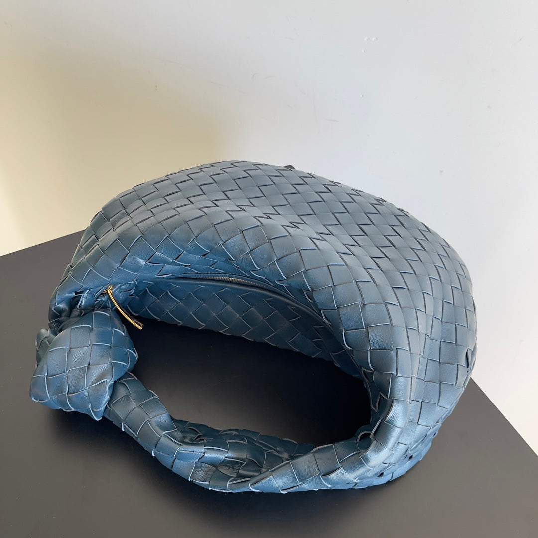 MINI JODIE 23 IN STAHLBLAUEM LAMMLEDER