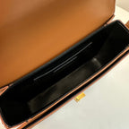 SOLFERINO 23 SATCHEL IN BOX ZIMTBRAUNES KALBSLEDER