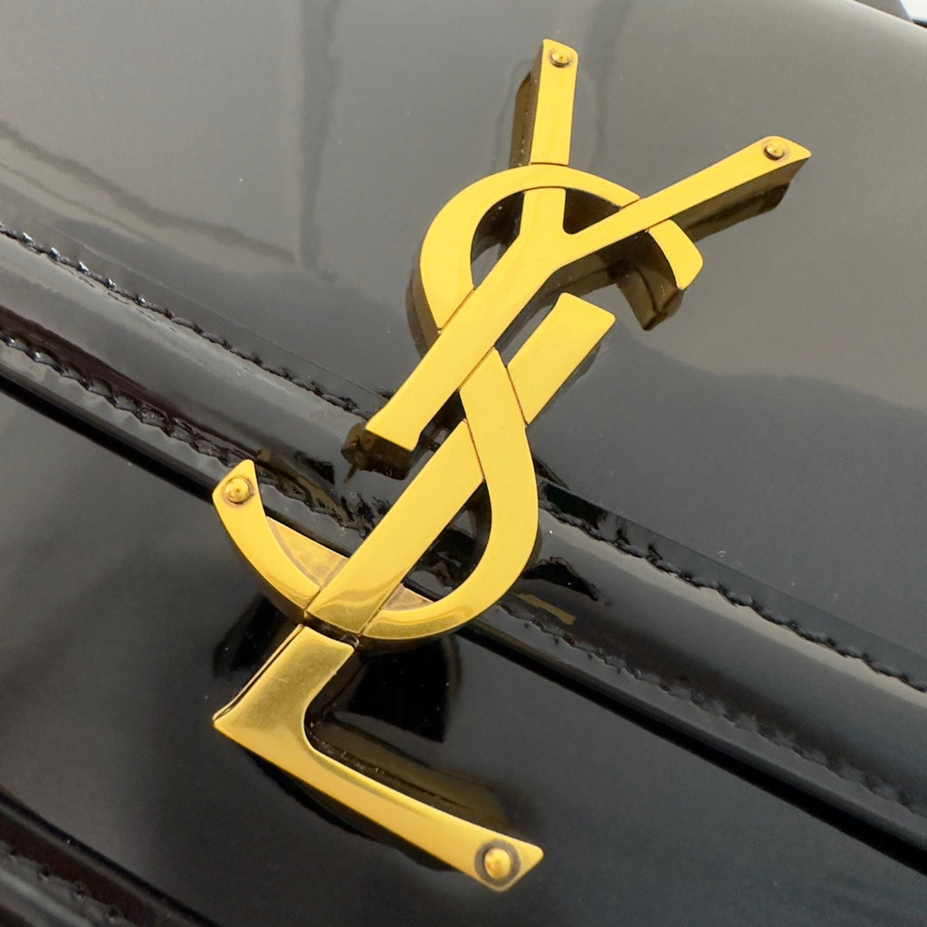 SOLFERINO 23 SATCHEL IN BOX SCHWARZES KALBSLEDER