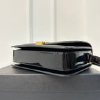 SOLFERINO 23 SATCHEL IN BOX SCHWARZES KALBSLEDER