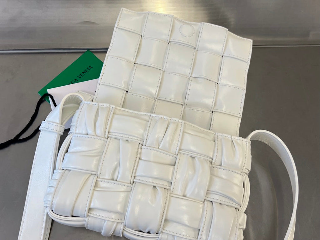 MINI-KASSETTE 19 ZOLL WEISSES WEICHES LAMMLEDER