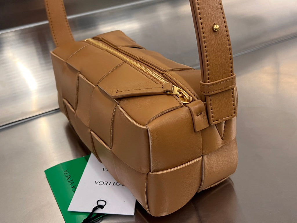 BRICK CASSETTE 28 IN BRONZEBRAUNES KALBSLEDER