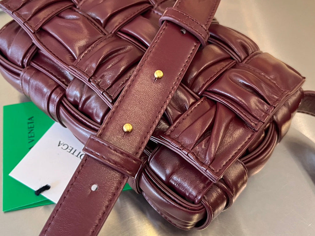 MINI-KASSETTE 19 ZOLL WEINER ROT WEICHES LAMMSCHUPPEN