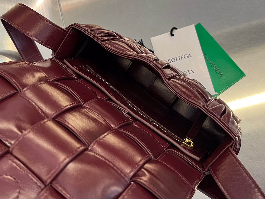 MINI-KASSETTE 19 ZOLL WEINER ROT WEICHES LAMMSCHUPPEN