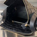 MITTEL 28 KASSETTEN SCHWARZES LAMMLEDER