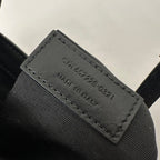 LE 5 À 7 HANDTASCHE 24 IN SCHLANGENMUSTER SCHWARZES KALBSLEDER