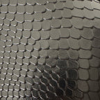 LE 5 À 7 HANDTASCHE 24 IN SCHLANGENMUSTER SCHWARZES KALBSLEDER