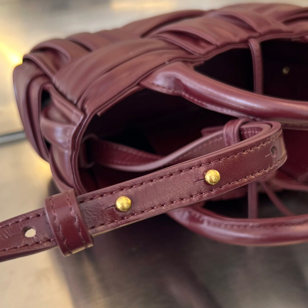 CANDY ARCO TOTE 20 IN WEINROT WEICHES LAMMLEDER