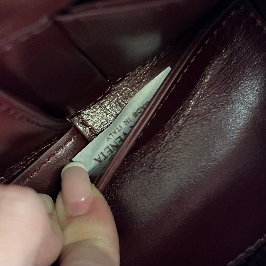 CANDY ARCO TOTE 20 IN WEINROT WEICHES LAMMLEDER