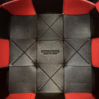 KLEINER KASSETTEN-EIMTER 18 ZOLL ROT-MIX SCHWARZES KALBSLEDER