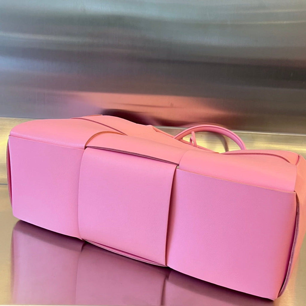 ARCO Tragetasche 36 Zoll, schockierend pinkes Kalbsleder