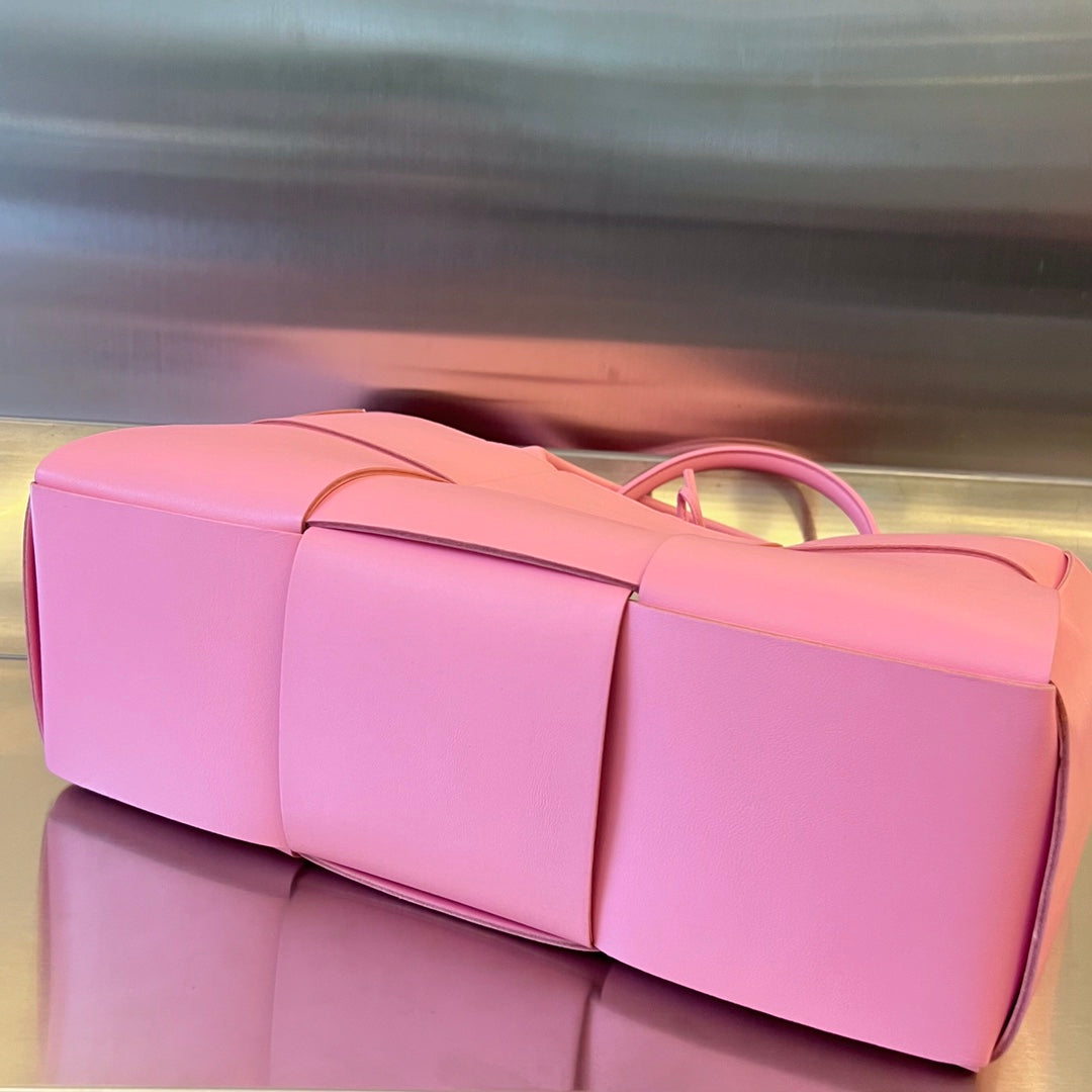 ARCO Tragetasche 36 Zoll, schockierend pinkes Kalbsleder