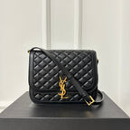 SOLFERINO HENGFENG 22 SCHWARZE LAMMFELLTASCHE