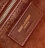 LE 5 À 7 BAG 24 HOBO AUS SCHWARZEM KALBSLEDER