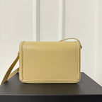 SOLFERINO 23 SATCHEL IN BOX BEIGE CREME KALBSLEDER