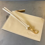 CANDY ARCO TOTE 20 IN BEIGE WEICHES LAMMLEDER