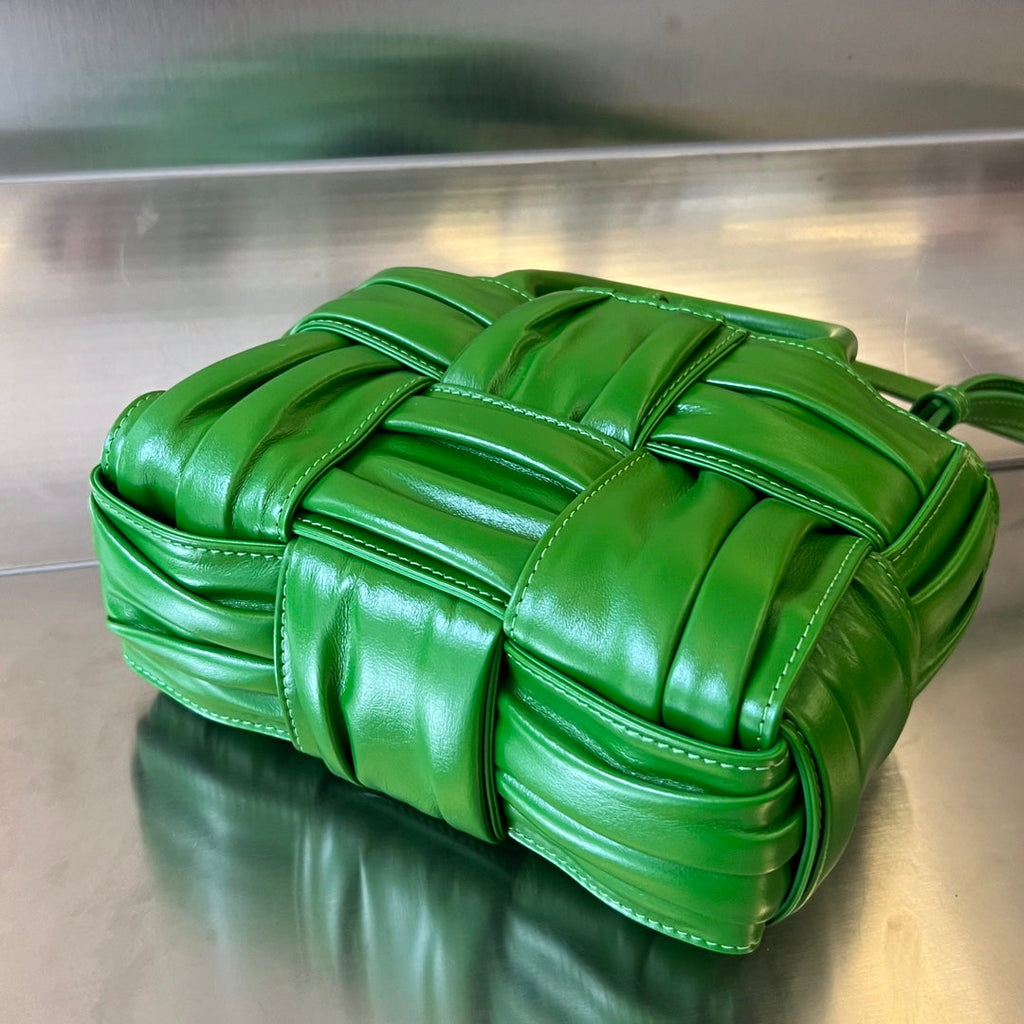 CANDY ARCO Tragetasche 20 Zoll, grünes, weiches Lammleder