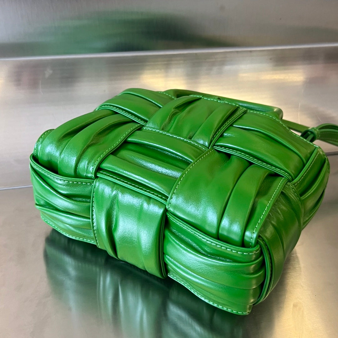 CANDY ARCO Tragetasche 20 Zoll, grünes, weiches Lammleder