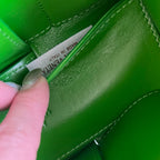 CANDY ARCO Tragetasche 20 Zoll, grünes, weiches Lammleder