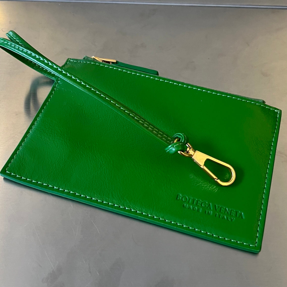 CANDY ARCO Tragetasche 20 Zoll, grünes, weiches Lammleder