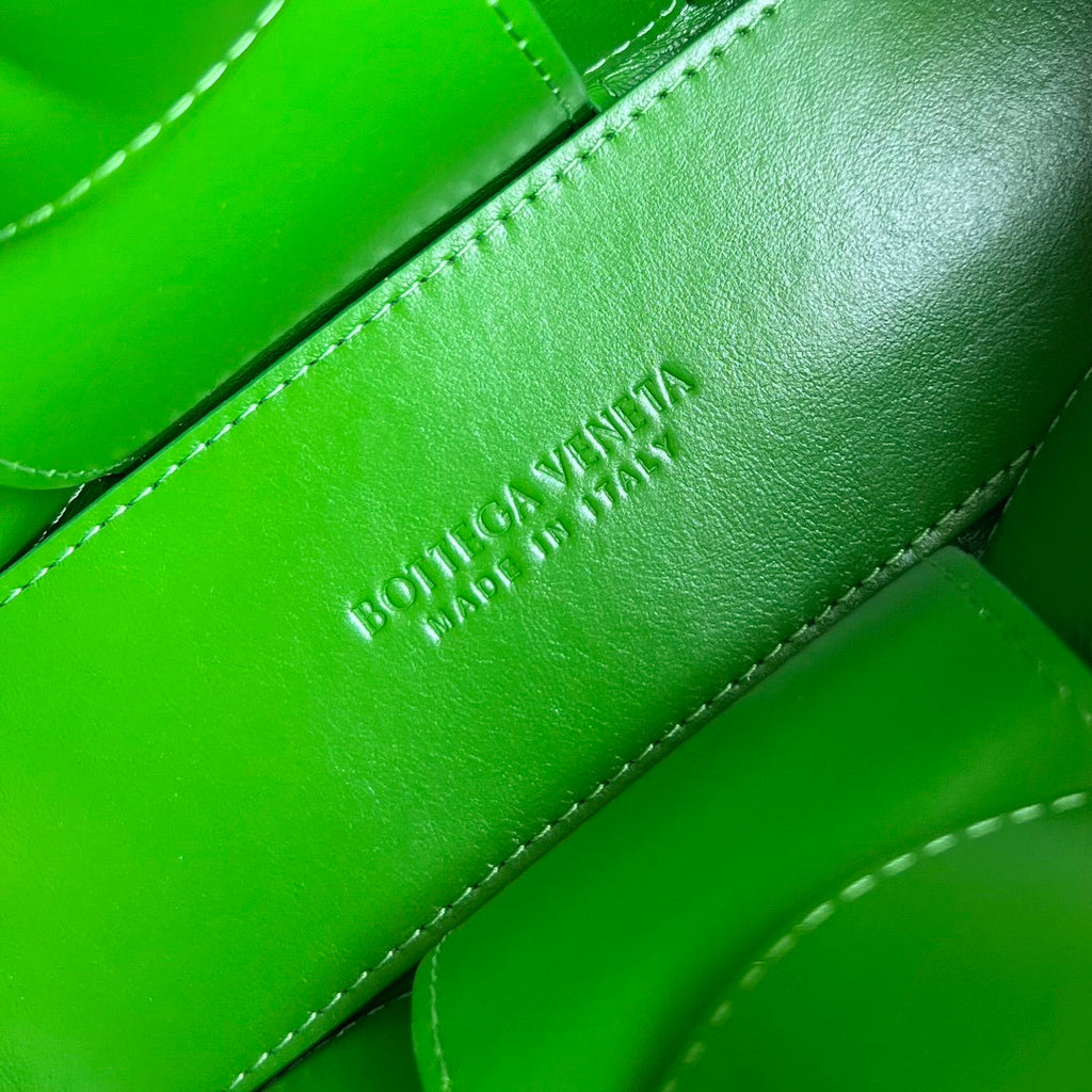 CANDY ARCO Tragetasche 20 Zoll, grünes, weiches Lammleder