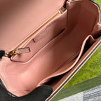 BLONDIE 23 Henkeltasche, hellrosa Kalbsleder