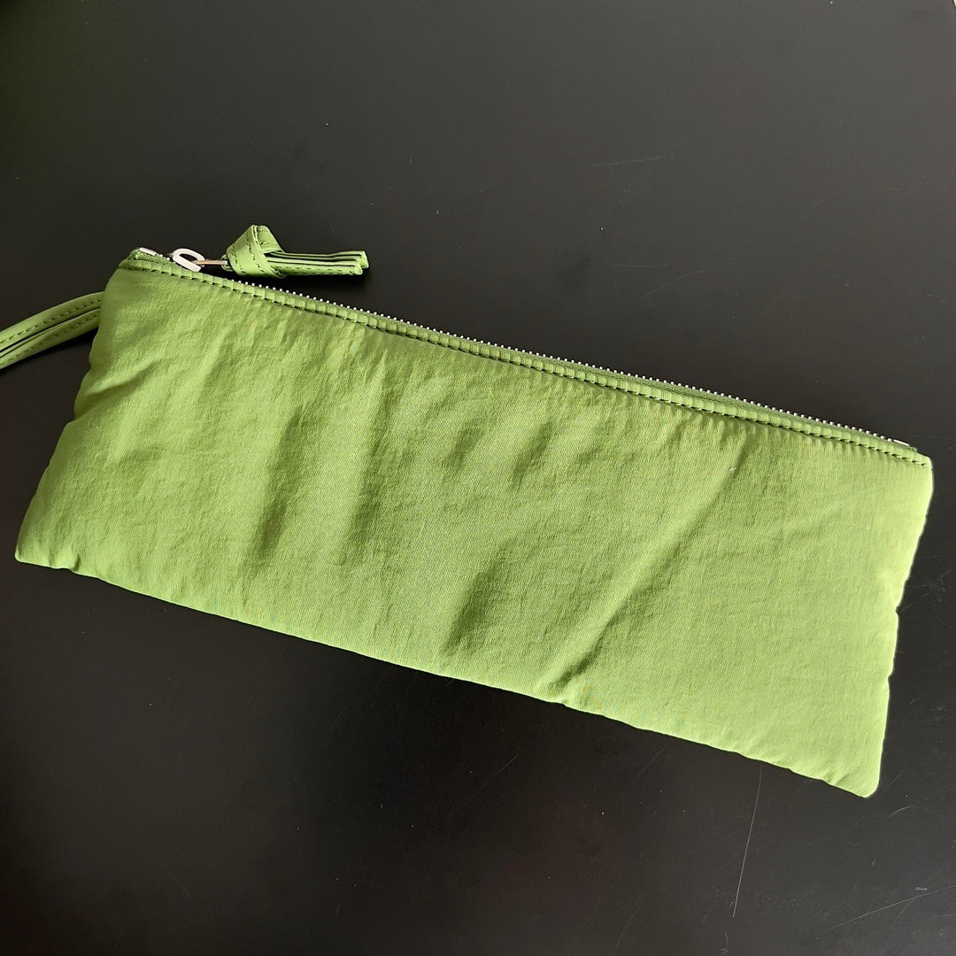 BV CASSETTE 32 BAG IN GREEN FERN POLYAMID