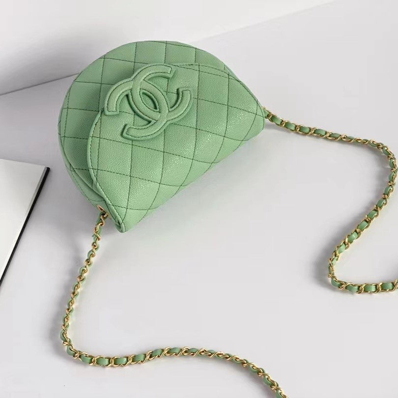 CC Mini Messenger 19cm Hellgrün Caviar 