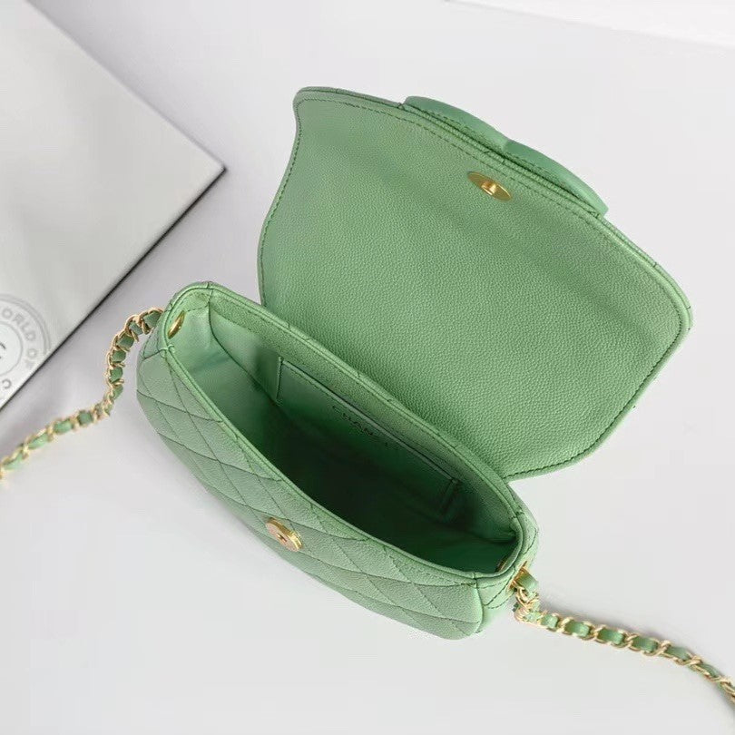 CC Mini Messenger 19cm Hellgrün Caviar 