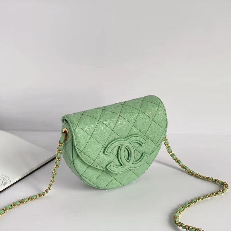 CC Mini Messenger 19cm Hellgrün Caviar 