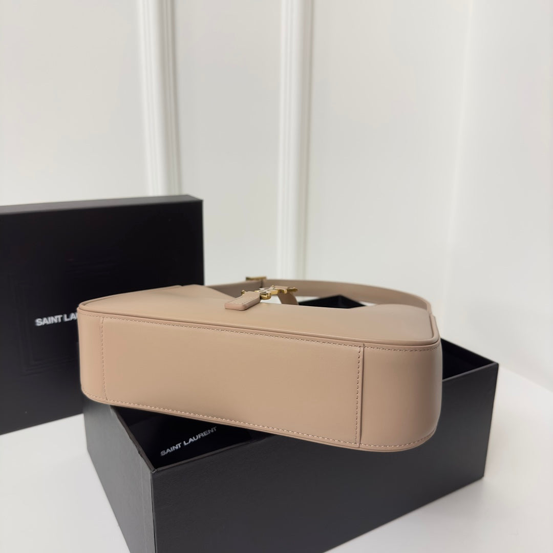 LE 5 À 7 TASCHE 24 BEIGE-CREMES KALBSLEDER