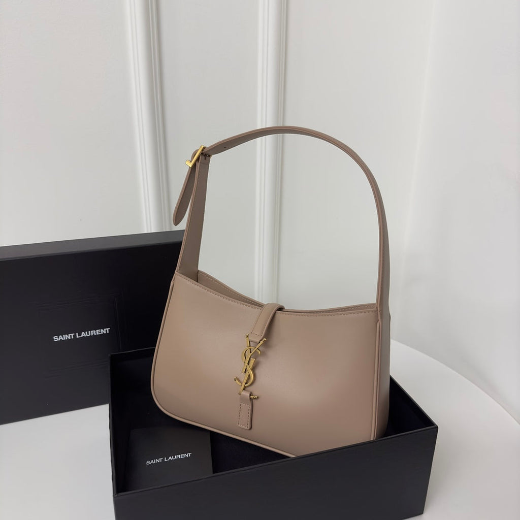 LE 5 À 7 TASCHE 24 BEIGE-CREMES KALBSLEDER