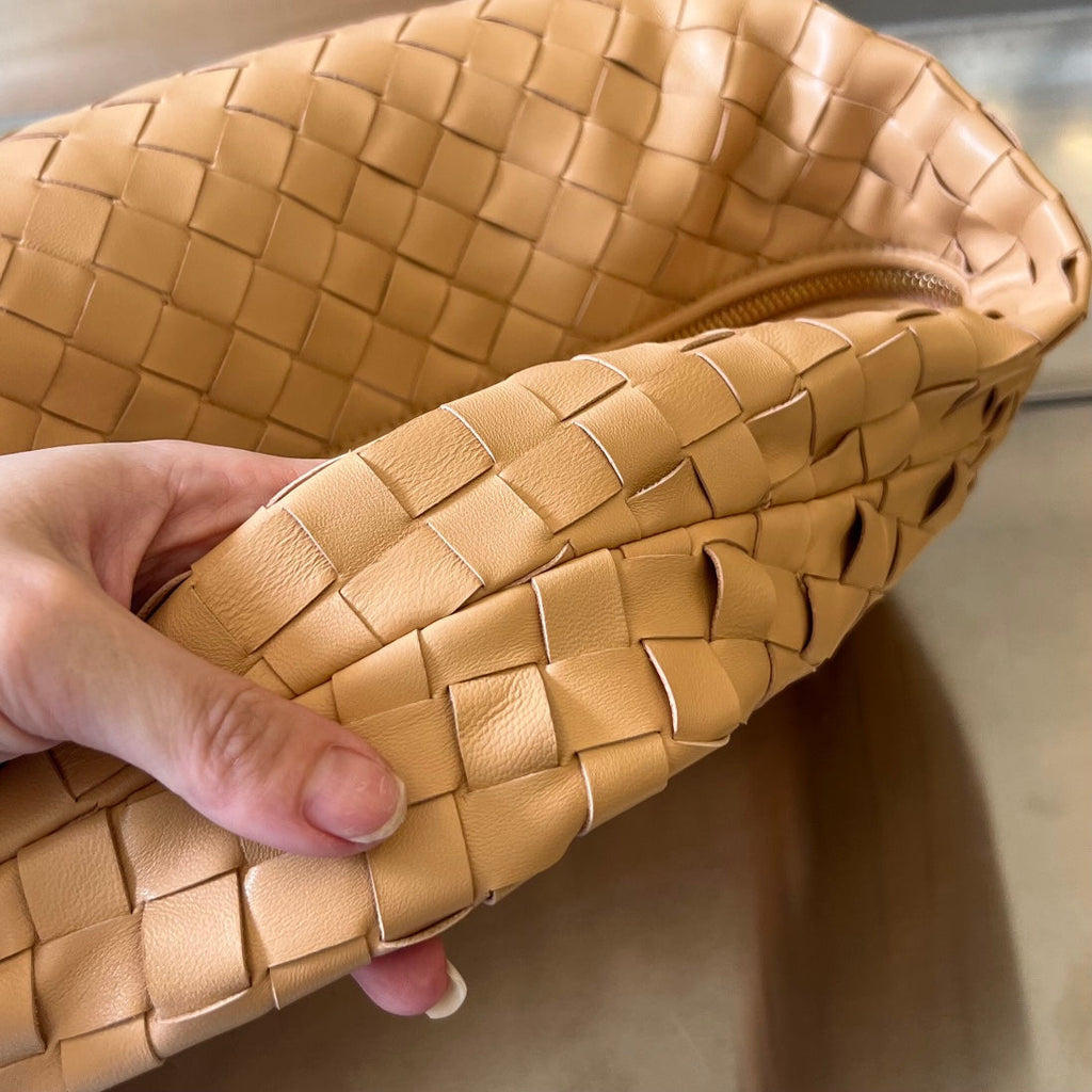 Kleine Jodie 48 Goldbraunes Kalbsleder