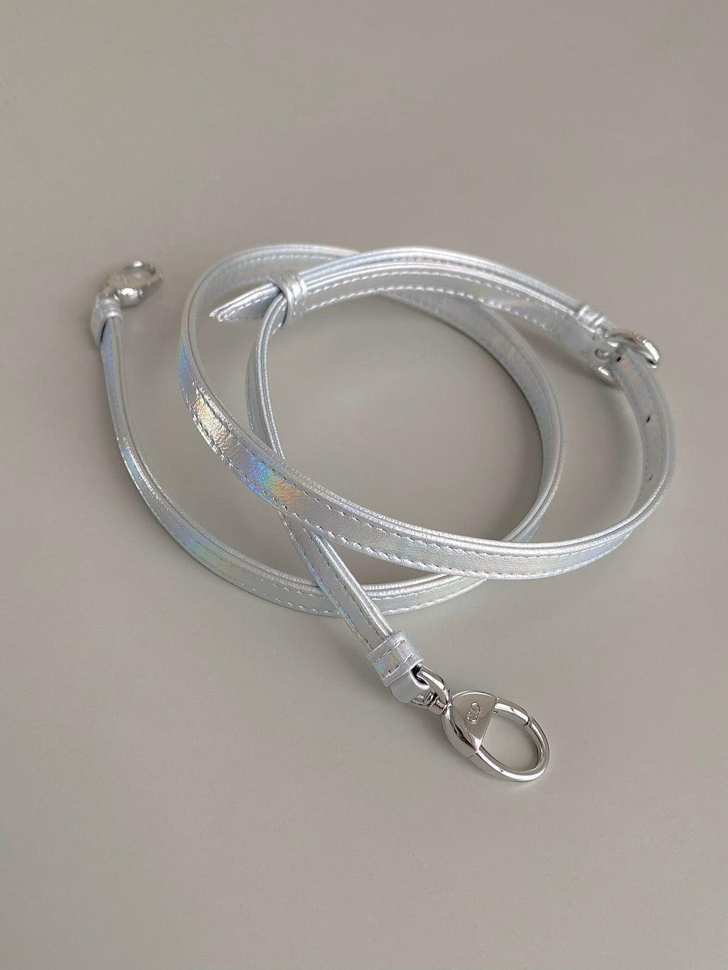 MICRO LADY 12er-Packung in silbernem Lammleder