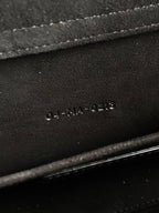 D-JOY 26-TASCHE MITTELGROSSE IN SCHWARZ-WEISSEM KALBSLEDER