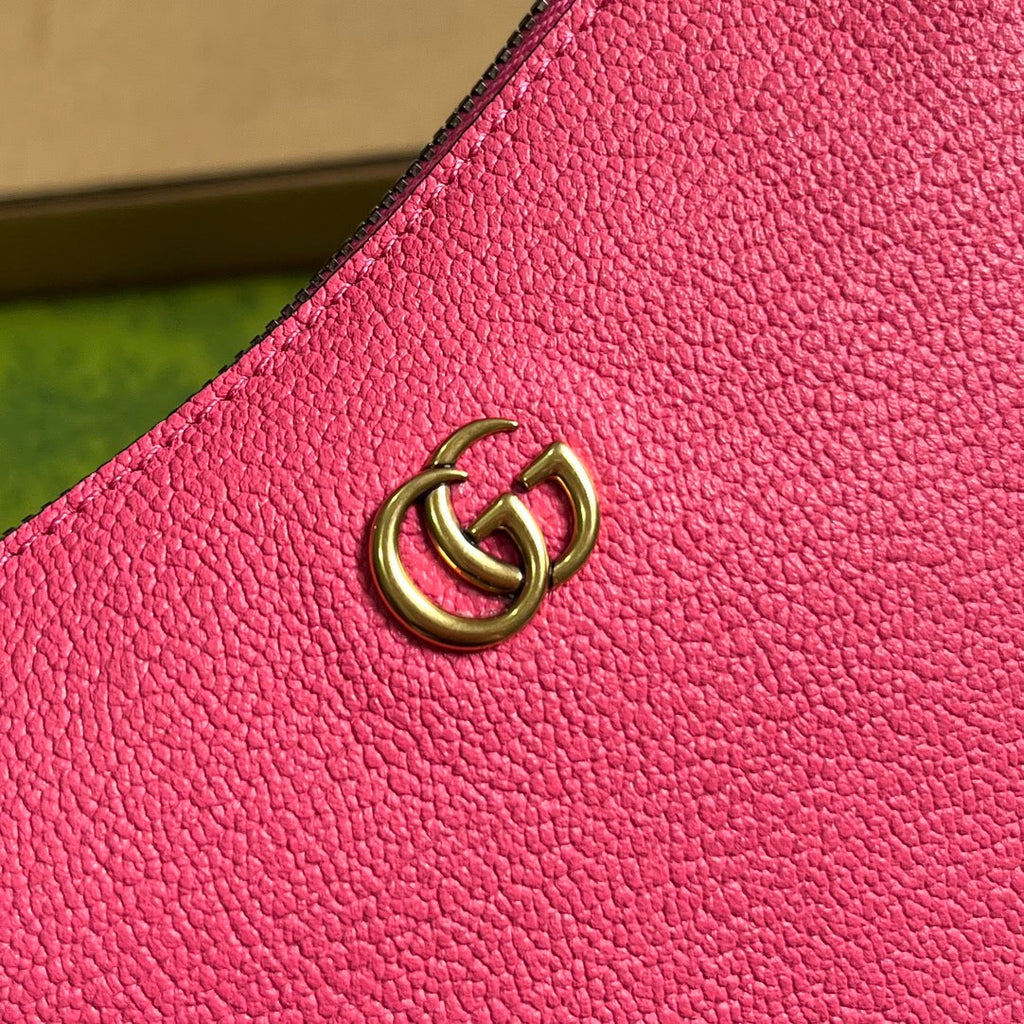 APHRODITE MINI 21 SCHULTERTASCHE IN HELLROSA KALBSLEDER