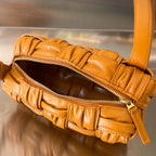 Kleine Brick-Kassette, 23 Zoll, Sandsteinorange, weiches Lammfell