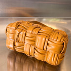 Kleine Brick-Kassette, 23 Zoll, Sandsteinorange, weiches Lammfell