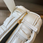 KLEINE ZIEGELKASSETTE 23 ZOLL WEISSES WEICHES LAMMLEDER