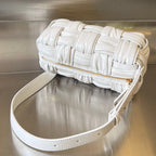 KLEINE ZIEGELKASSETTE 23 ZOLL WEISSES WEICHES LAMMLEDER