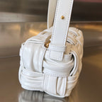 KLEINE ZIEGELKASSETTE 23 ZOLL WEISSES WEICHES LAMMLEDER