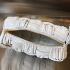 KLEINE ZIEGELKASSETTE 23 ZOLL WEISSES WEICHES LAMMLEDER