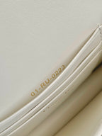 MINI-KETTENTASCHE 17 ZOLL WEISSES KALBSLEDER