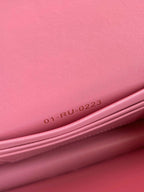 MINI-KETTENTASCHE 17 IN HELLROSA KALBSLEDER