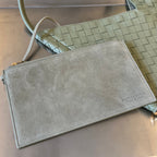 MEDIUM SOLSTICE 44 SARDINE GREY LAMBSHIN