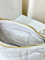 CD Lounge 26 Tasche aus weißem Lammleder