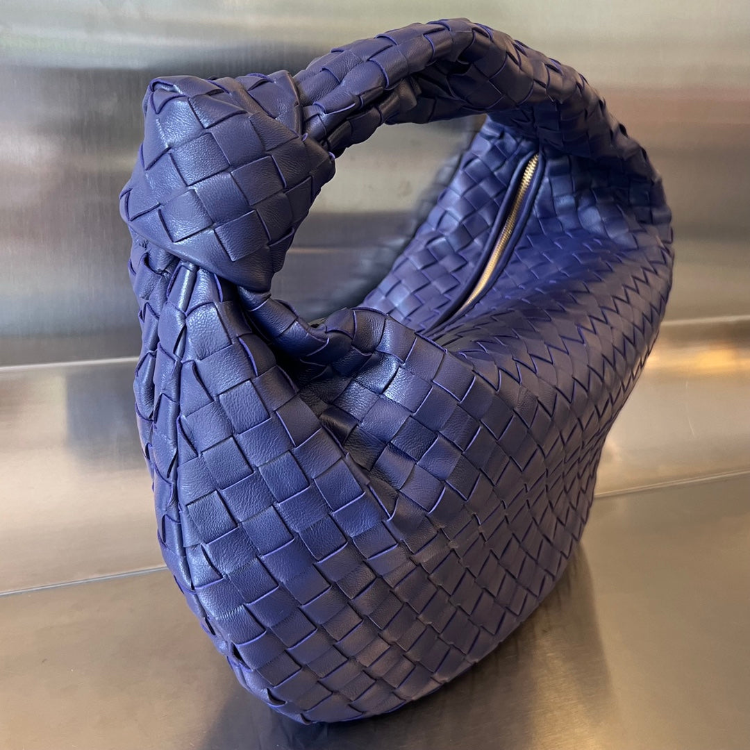 Kleine Jodie 48 Indigo-Lila Kalbsleder