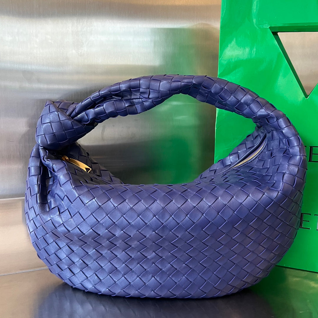 Kleine Jodie 48 Indigo-Lila Kalbsleder