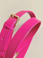 D-JOY TASCHE 22 IN ROSA LAMMLEDER