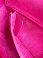 D-JOY TASCHE 22 IN ROSA LAMMLEDER